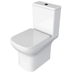 Унитаз-компакт безободковый Azario Alba AZ-8323 сиденье микролифт