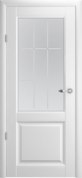 Межкомнатная дверь Albero Эрмитаж 4 ДО Квадро белая