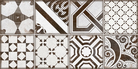 Настенная плитка Alma Ceramica Boho 24,9x50 см TWU2550BOH17