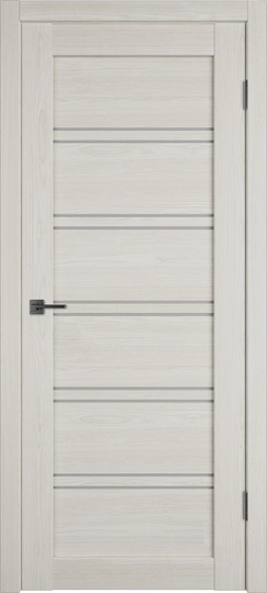 Межкомнатная дверь VFD Atum Pro 28 Artic Oak стекло сатин white cloud