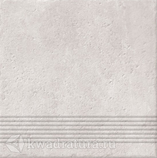 Керамогранит Cersanit Carpet ступень бежевая 29,8x29,8 см CP4A016