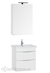 Комплект мебели для ванной Aquanet Эвора 60 белый