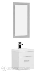 Комплект мебели для ванной Aquanet Нота 40 лайт белый