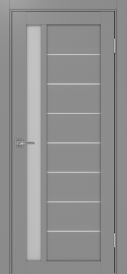 Межкомнатная дверь OPorte Турин 554 Серый