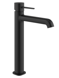 Смеситель для раковины Stworki Эстерсунд S31020BK высокий черный