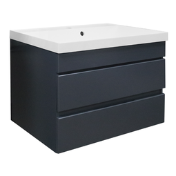 Тумба с раковиной Azario Эстима 70/2 графит