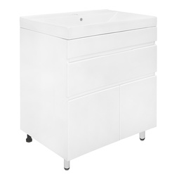 Тумба с раковиной Azario Эстима 80/1Н белый