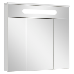 Зеркало-шкаф Aqua de Marco Olivia 80 белый с подсветкой