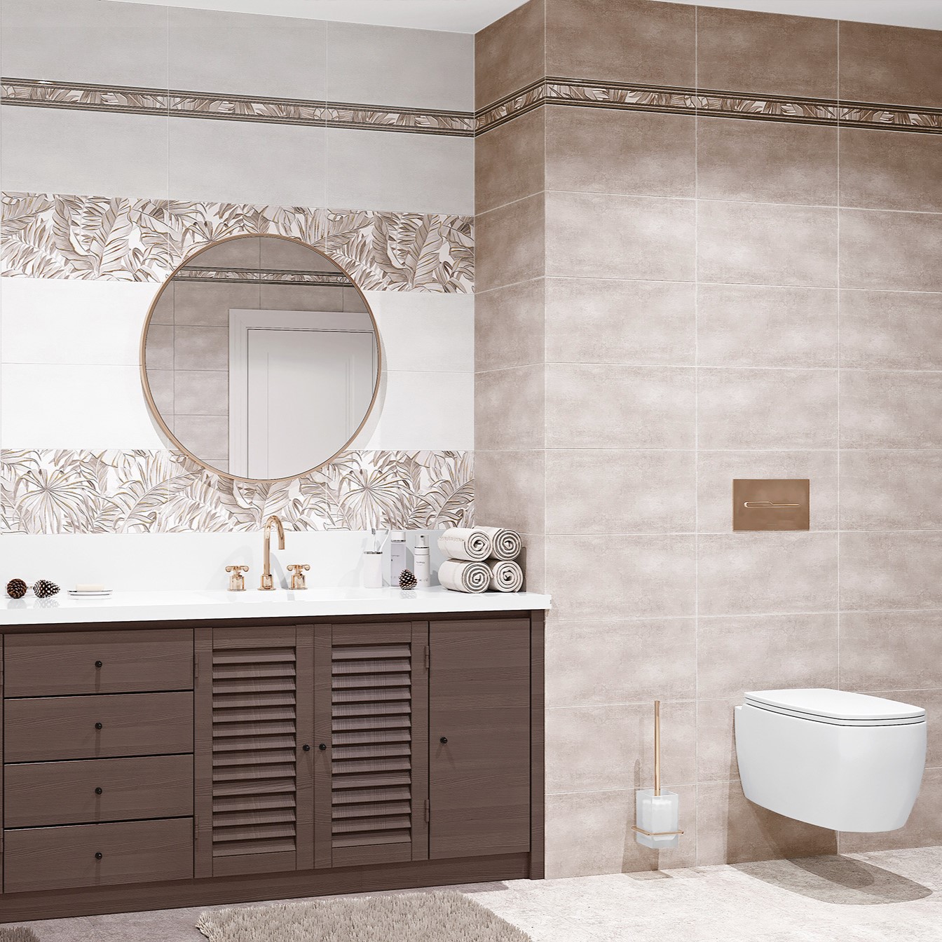 Плитка Alma Ceramica Bonita бежевая